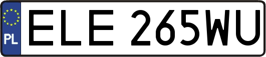 ELE265WU