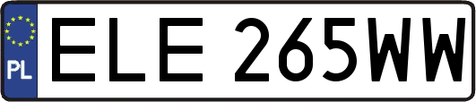 ELE265WW