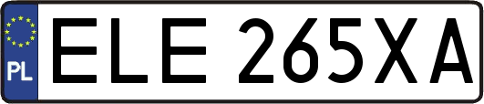 ELE265XA