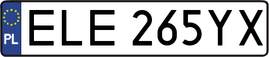 ELE265YX