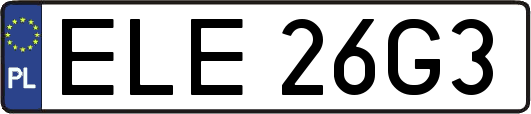 ELE26G3