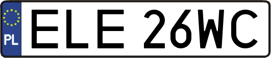 ELE26WC
