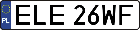 ELE26WF