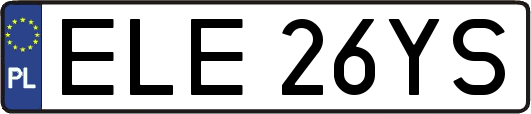 ELE26YS