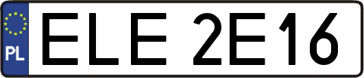 ELE2E16