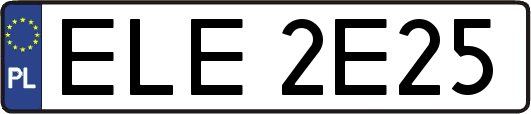 ELE2E25