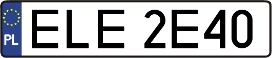 ELE2E40