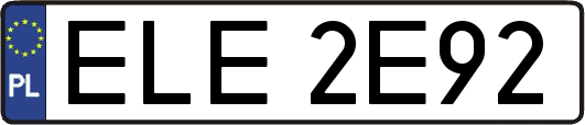 ELE2E92