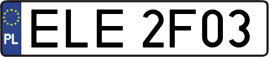 ELE2F03