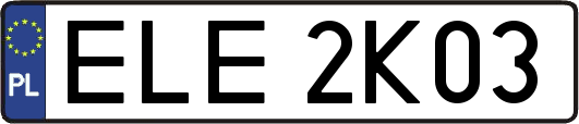 ELE2K03