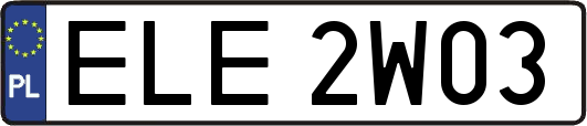 ELE2W03