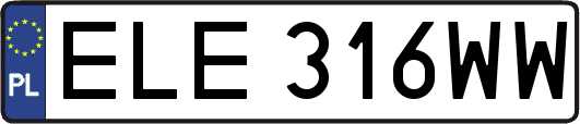 ELE316WW