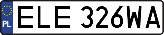 ELE326WA