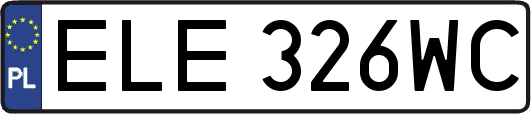 ELE326WC