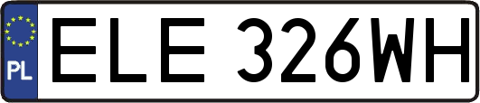 ELE326WH