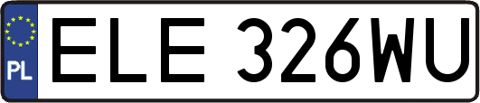 ELE326WU