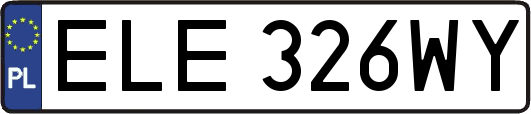 ELE326WY
