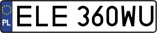 ELE360WU