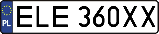 ELE360XX