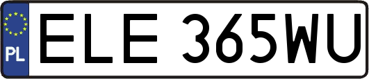 ELE365WU