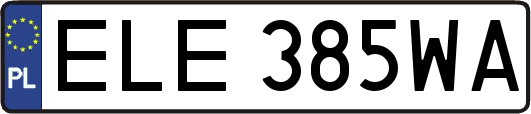 ELE385WA