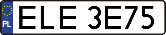 ELE3E75