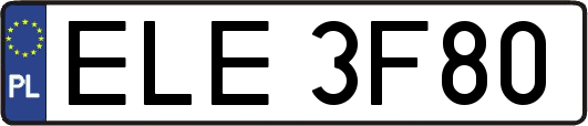 ELE3F80