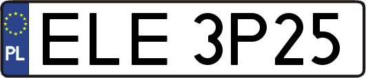ELE3P25