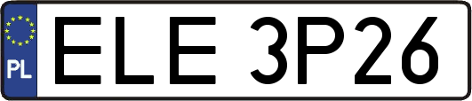 ELE3P26