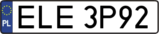 ELE3P92