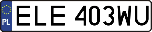 ELE403WU