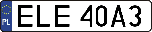 ELE40A3