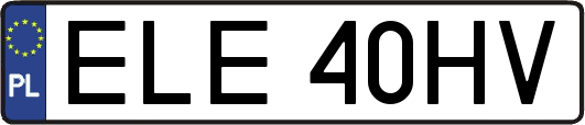 ELE40HV