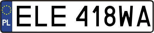 ELE418WA