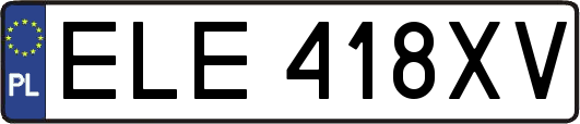 ELE418XV