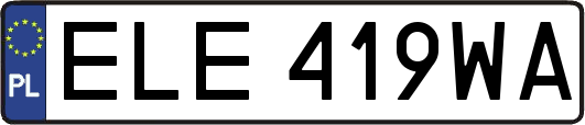 ELE419WA