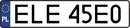 ELE45E0
