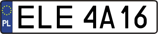 ELE4A16