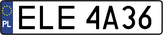 ELE4A36