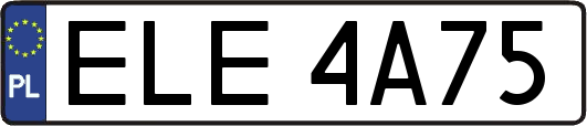 ELE4A75