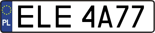 ELE4A77