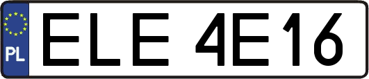 ELE4E16