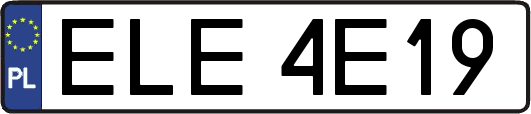 ELE4E19