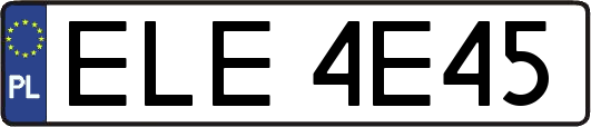 ELE4E45