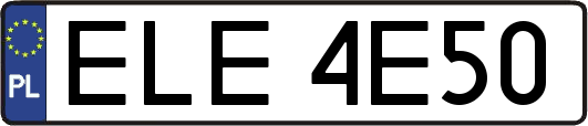 ELE4E50