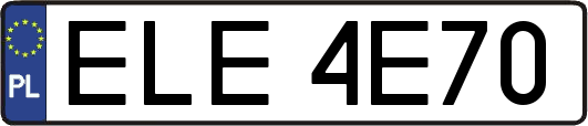 ELE4E70