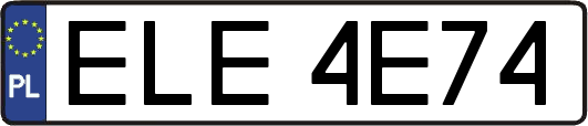 ELE4E74