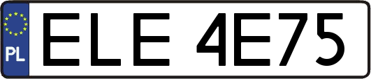 ELE4E75