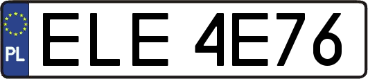 ELE4E76