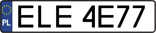 ELE4E77